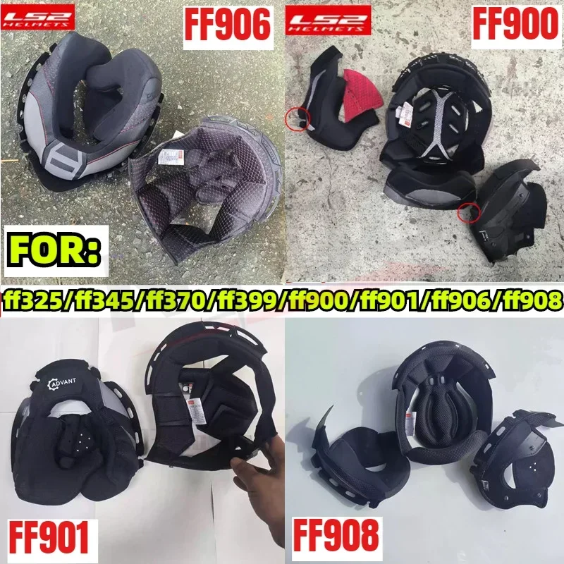 Original LS2 helmet liner ff325/ff345/ff370/ff399/ff900/ff901/ff906/ff908 helmet liner helmet accessories