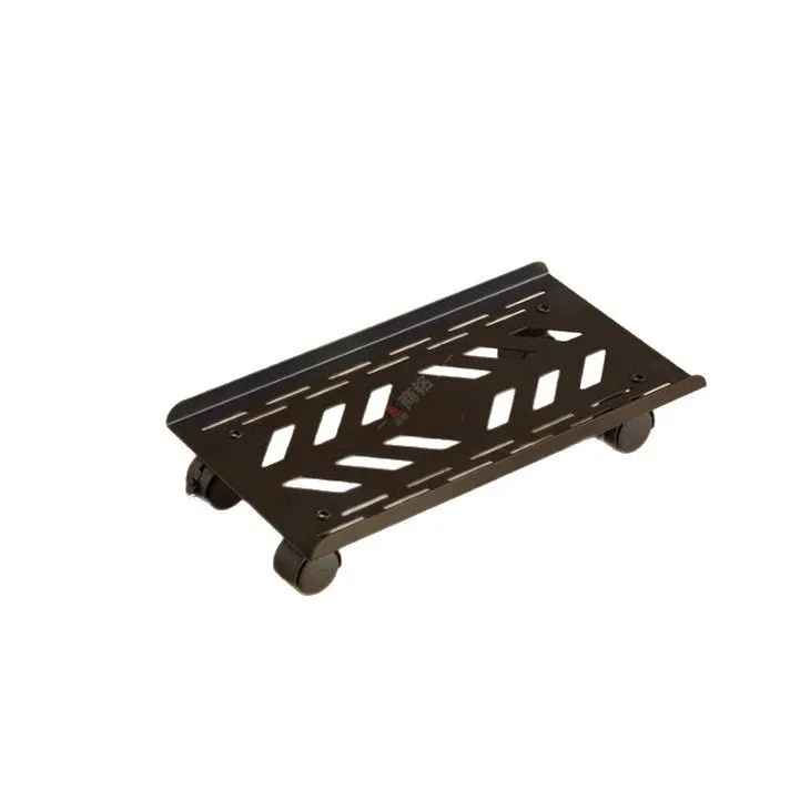 Mobile CPU Stand with Wheels Adjustable Computer Tower Base