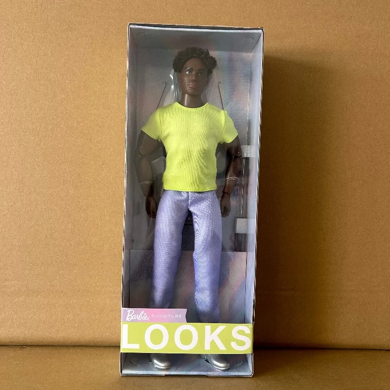 

Модная коллекция Barbie, кукла с несколькими суставами, подвижные вьющиеся волосы, подарок для девочек, коллекционное издание, хит продаж GXB28