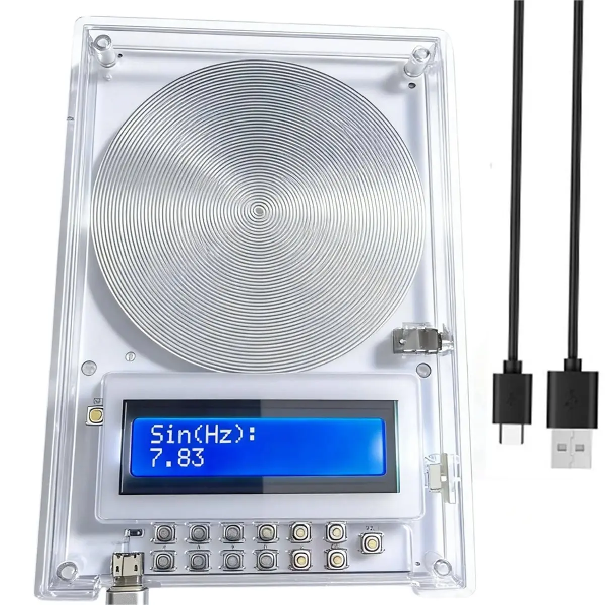 DT75BG 7.83HZ Wave Generator 0.01Hz-30000Hz Natural Bio-Healing Pulse Generato Audio Resonator Vibrations Speaker