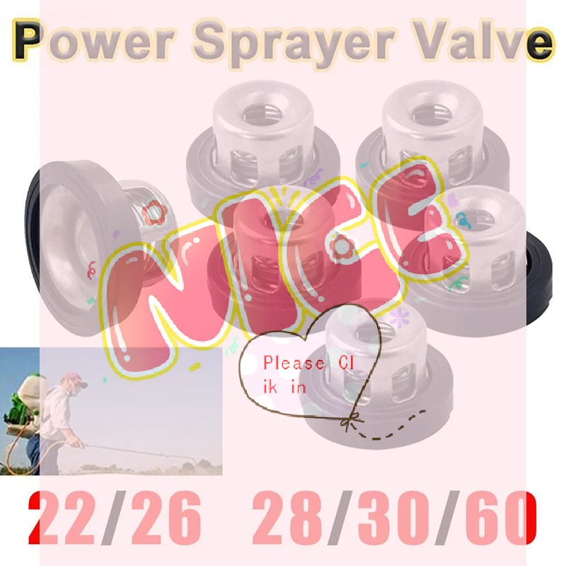

【BA】6Pcs Power Sprayer Valve KC25 Valve Check Assembly 22a/25a/28a/30a Pressure Washer Sprayer Valve