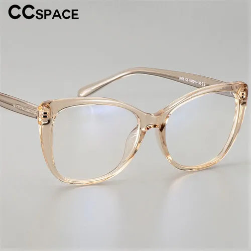 51015 Monturas de gafas de titanio de plástico Anti-luz azul ultraligera ojo de gato hombres mujeres gafas ópticas de moda para ordenador
