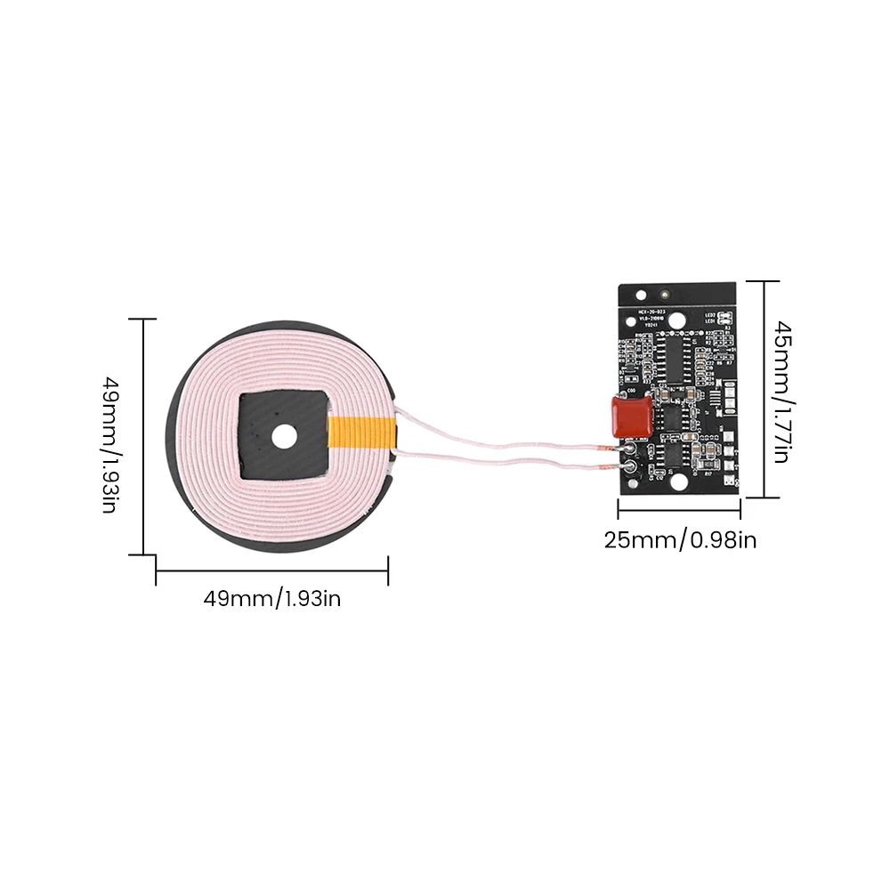 15W 12V Wireless Charger Transmitter Module PCAB Circuit Board For QI Standard Fast Charging Wireless Charger for Mobile Phone