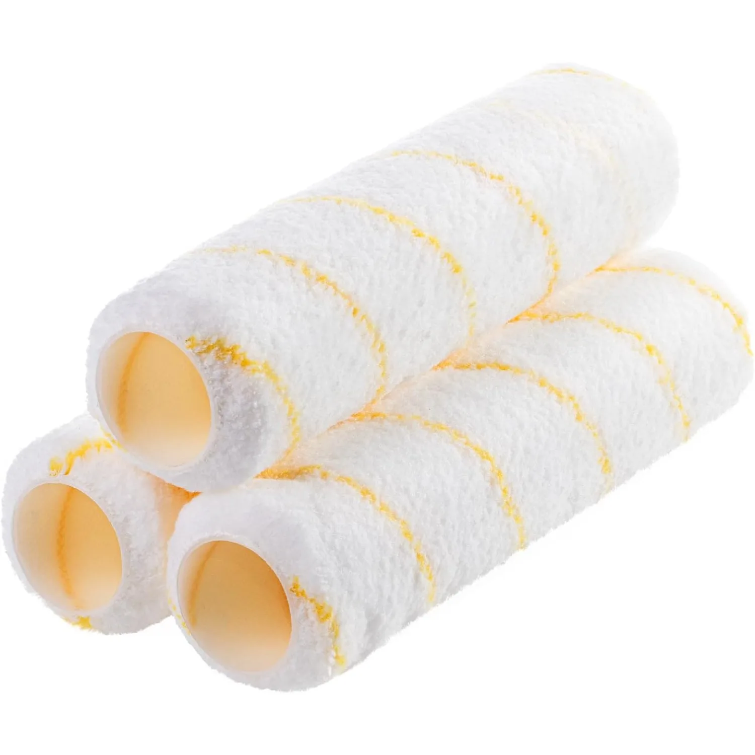 5/10 Pcs 4/9 Inch Paint Roller Covers, High‑Density Replacement Roller Sleeves for Indoor Home Wall Painting Projects