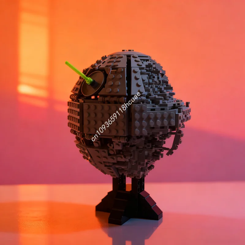 735 قطعة MOC الموت ستار II ميدي مقياس معركة نموذج اللبنات لعبة العمارة الإبداعية هدايا عيد الميلاد فكرة التعليم الاطفال #1