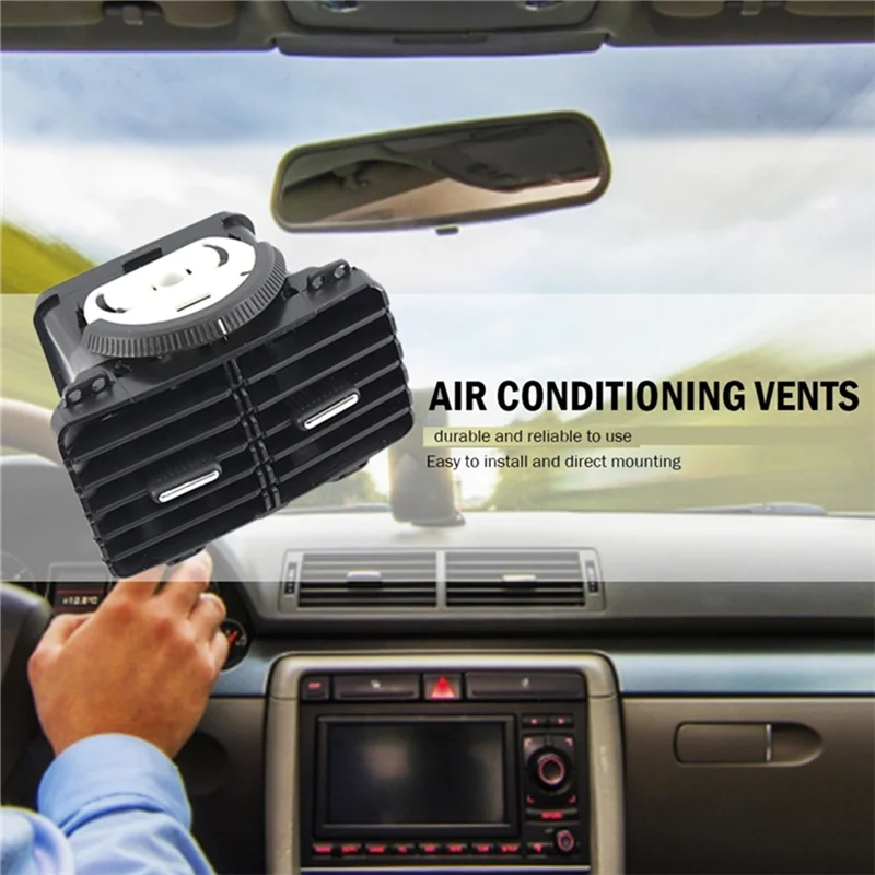 

Car Rear Air Outlet Vent Assembly AC Air Vent Outlet Grilles 1KD819203A For VW JETTA MK5 GOLF MK5 MK6 2005-2009