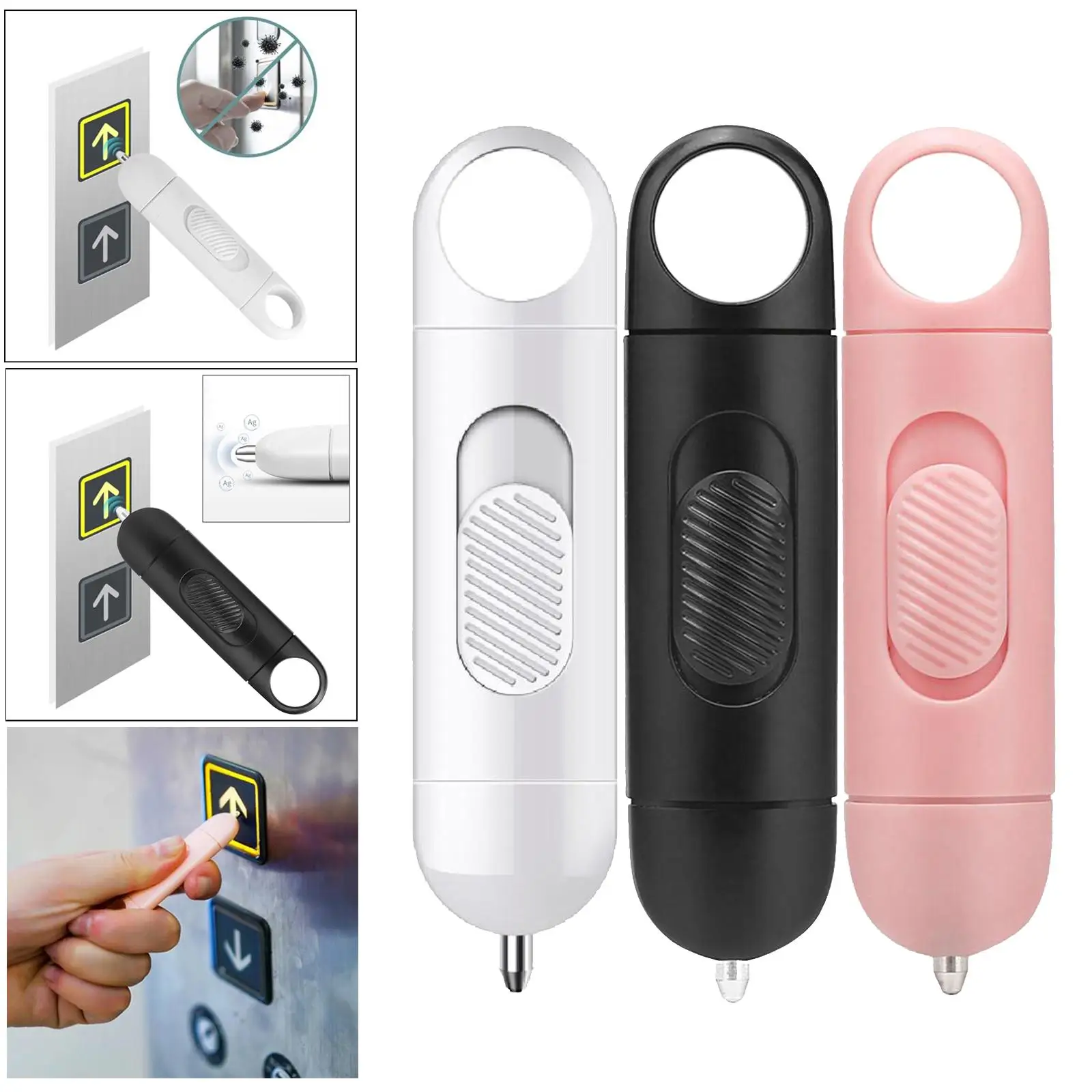 Mini Portable Door Opener Tool Key Safty Press Elevator Button