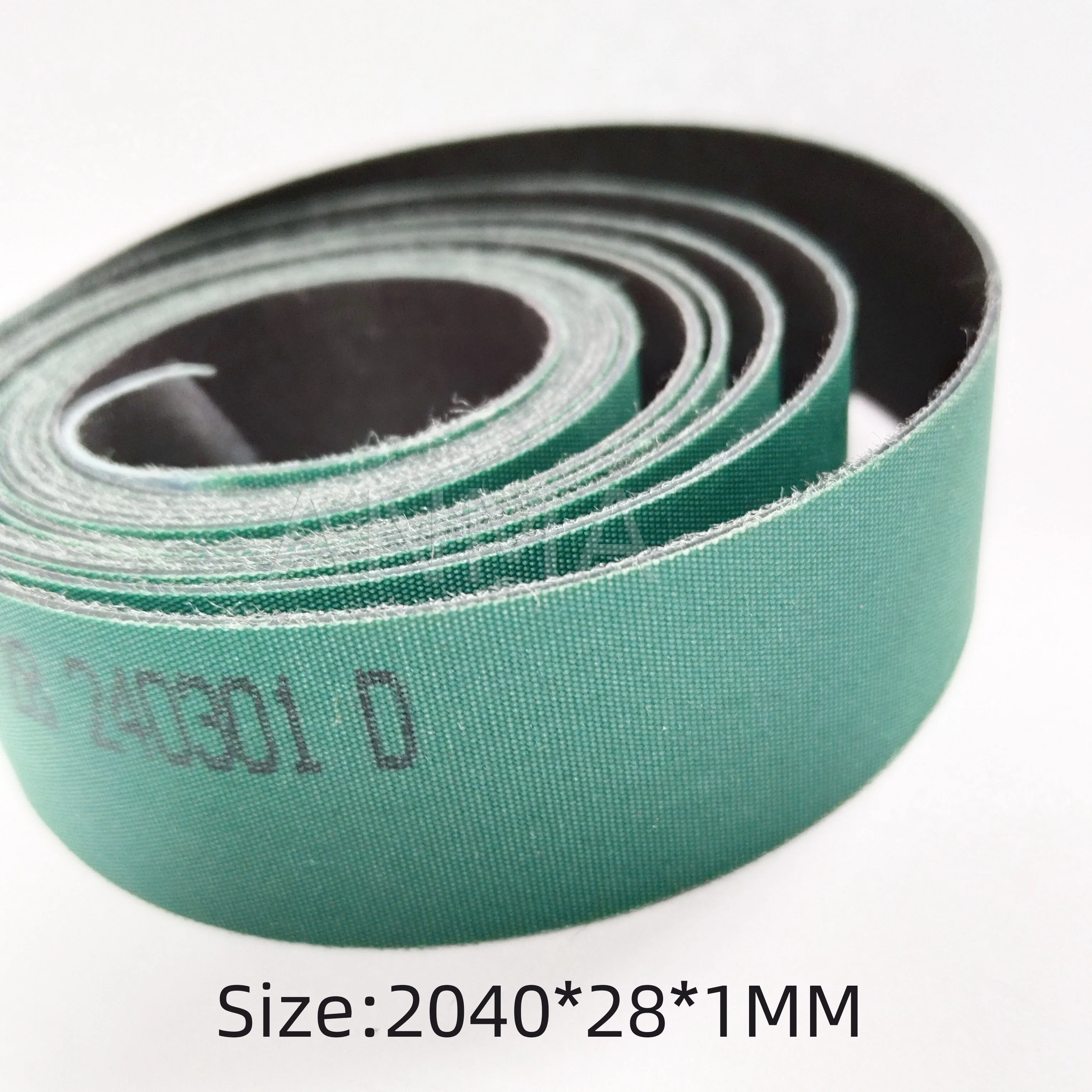 هايدلبرغ CD102 حزام التغذية 86.020.029 بكرة حزام اللون الأخضر طول 2040 مللي متر عرض 28 مللي متر أجزاء آلة الطباعة