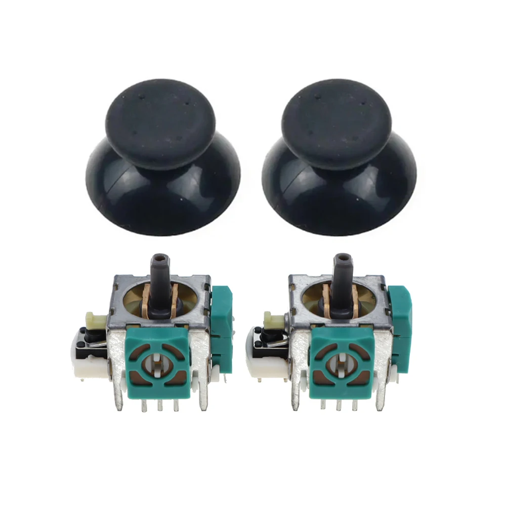 1 مجموعة ثلاثية الأبعاد عصا التحكم التناظرية عصا الاستشعار وحدة الجهد و ThumbStick لوحدة تحكم Microsoft Xbox 360