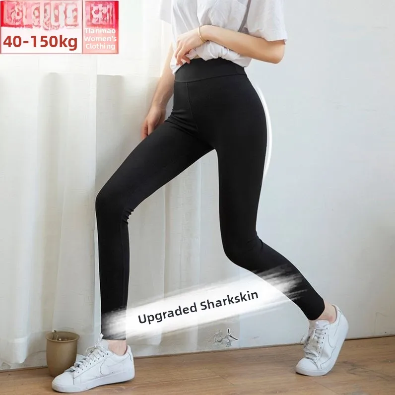 

High Elastici Yoga Pants plus Size Spring Autumn Summer Slimming Leggings High Waist Abdomen a Women's Bot Pants