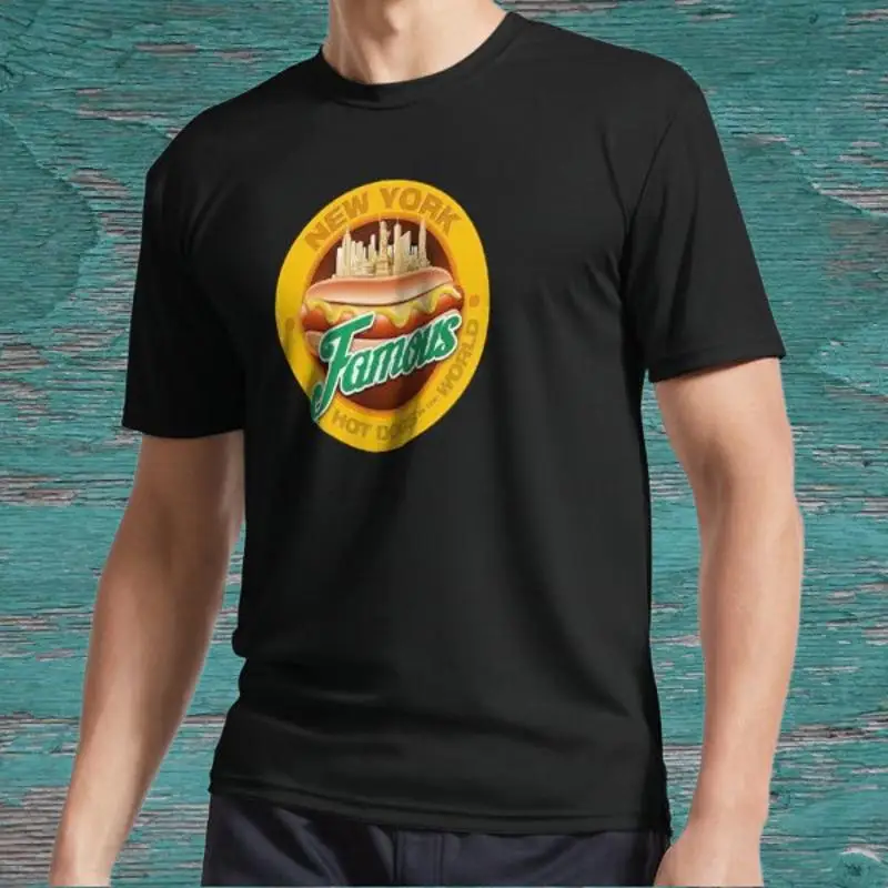 New nathans hot dog Active T Shirt Logo American Funny Size S to 5XL