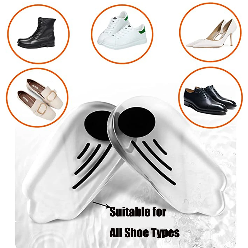 Magnetische orthopädische Silikon-Einlegesohlen für Schuhe, Männer und Frauen, Plantarfasziitis-Entlastung, O/X-Beine, Knie, Varus-Korrektur, Füße, Fersenpolster – Detail 15