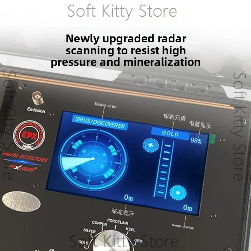 Remote Underground Metal Detector Prospector