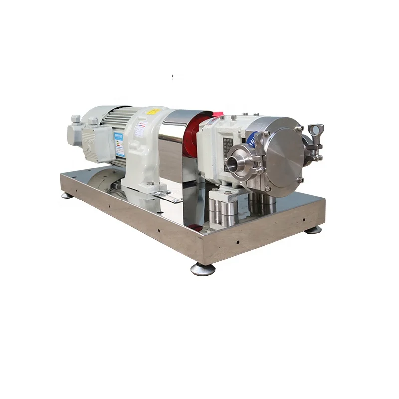 High viscosity stainless steel  CAM conveyor pump sauce sesame paste variable frequency rotary lobe 