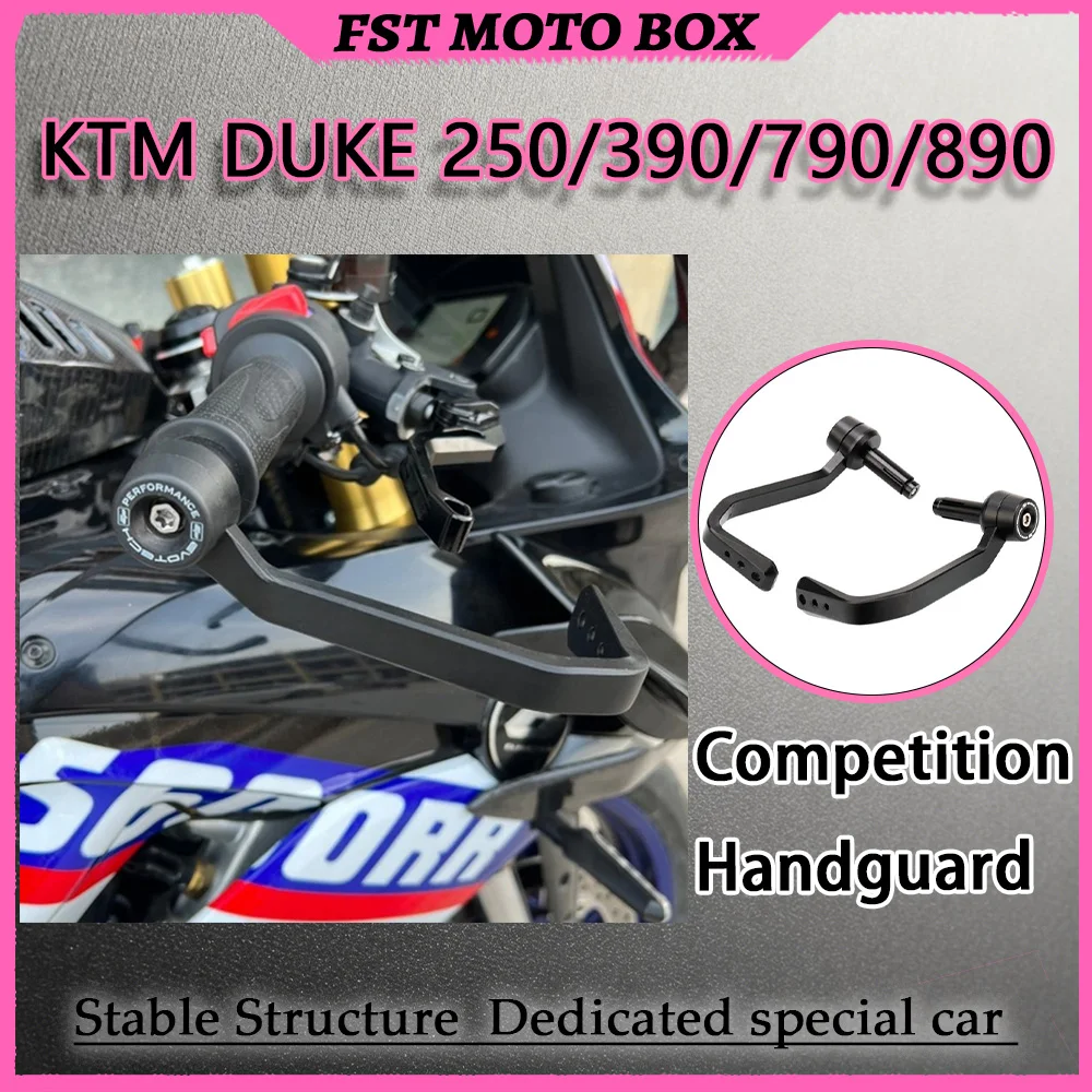 FOR Aluminum Wind Blade Handguards Anti-Crash Protection Bars for KTM 250/390/790/890 Duke Modified EP Handguards Motorcycle