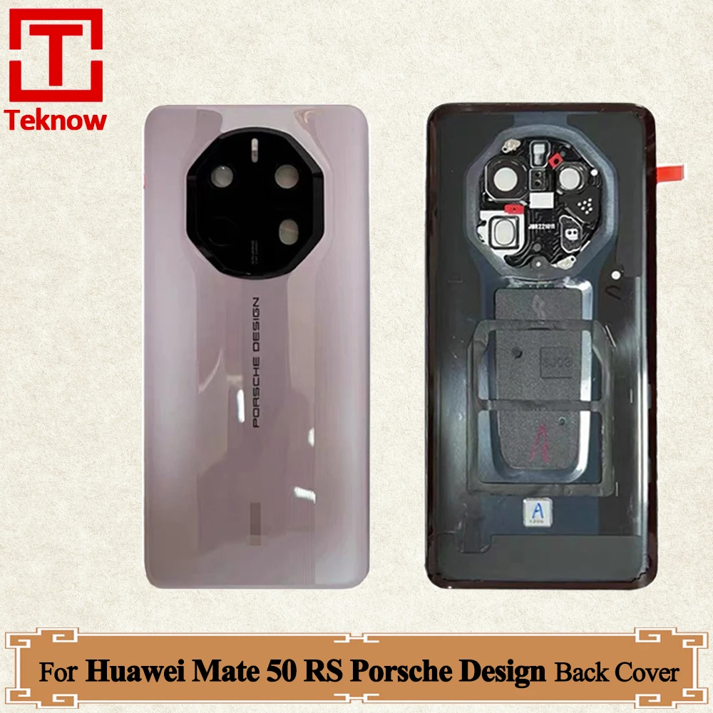 

Original Back Cover For Huawei Mate 50 RS Porsche Design Battery Cover Rear Housing Panel For Huawei Mate 50 RS DCO-AL00 Replace