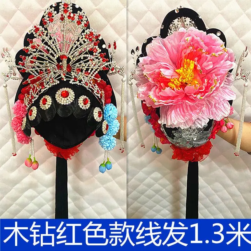 Headgear performance props square dance headgear headgear flower drama drama film and television flower crown
