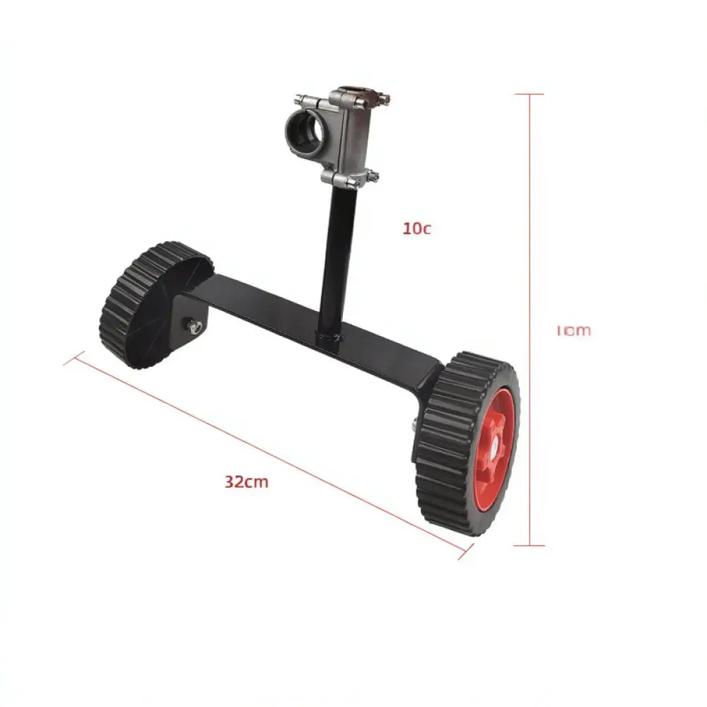 Garden Grass Trimmer Support Wheel Lawn Mower Auxiliary Attachment For Fansima Brush Cutter Roller Tool Labor Saving Aid
