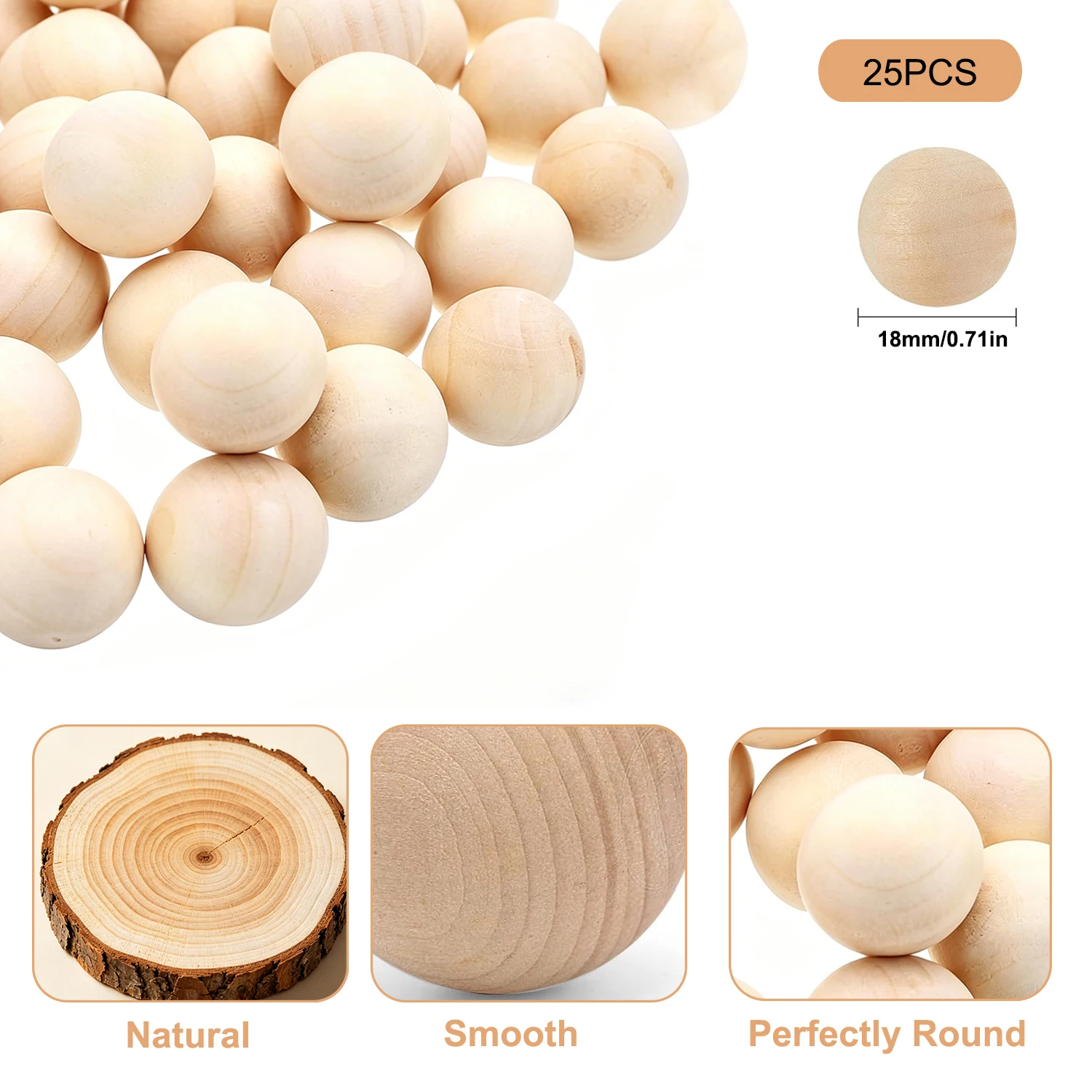 Variant: 18mm - 25pcs