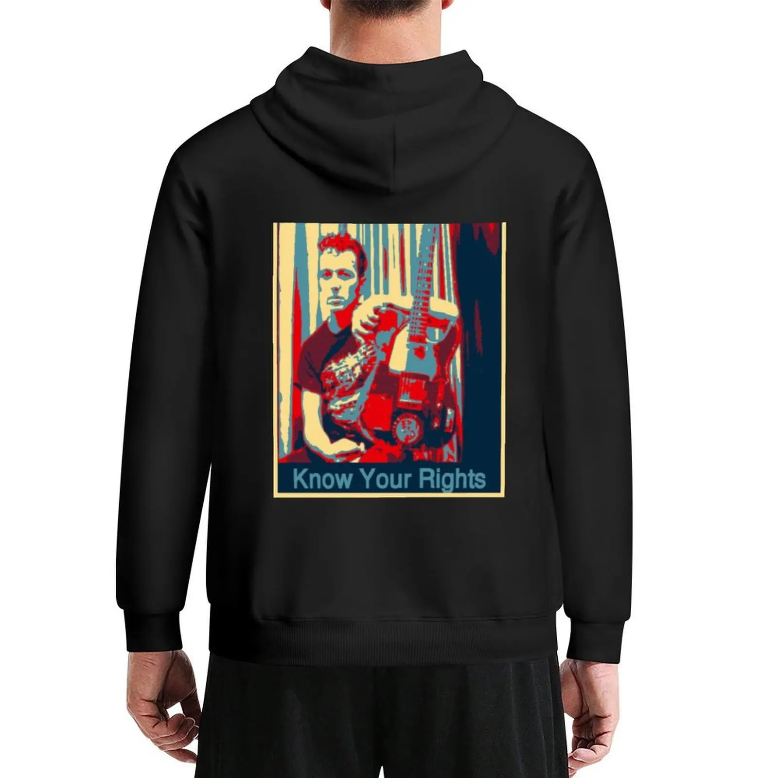 

Joe Strummer Know Your Rights Hoodie korean style clothes autumn jacket men men's coat men's clothes hoodie man