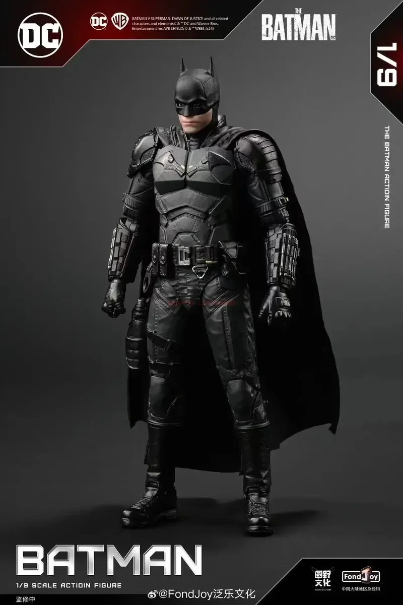 1/9 Scale 2024 Batman Anime Figure Original Fondjoy Robert Batman Action Figure New Children Toys Decor Birthday Gift