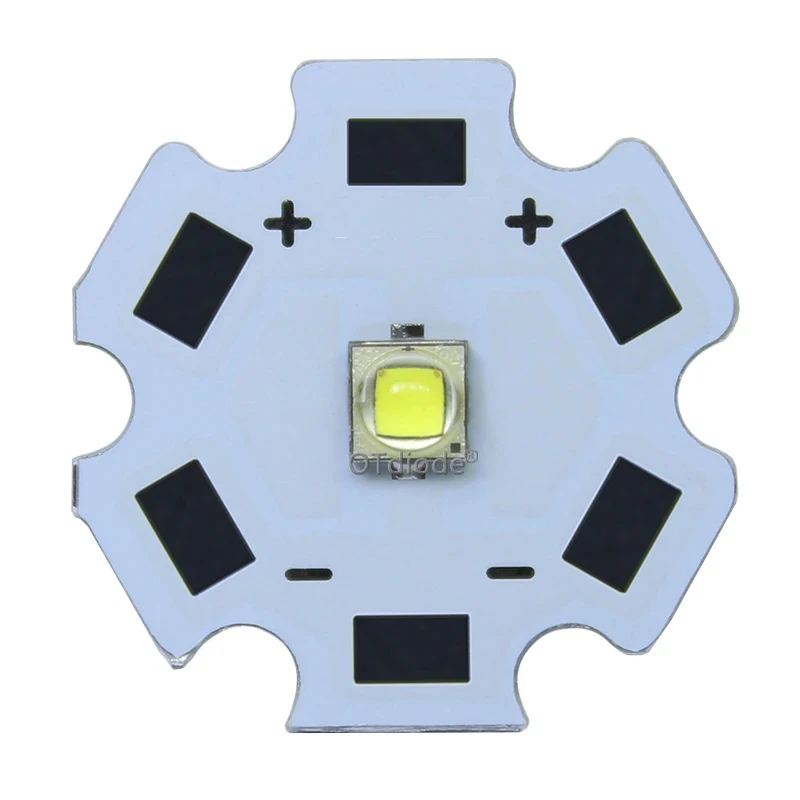 10PCS 3W 5W 10W 3535 5050-L2 XML RGBW XPE XPG XTE LED Cold Warm White RGB High Power LED chip on 20mm PCB