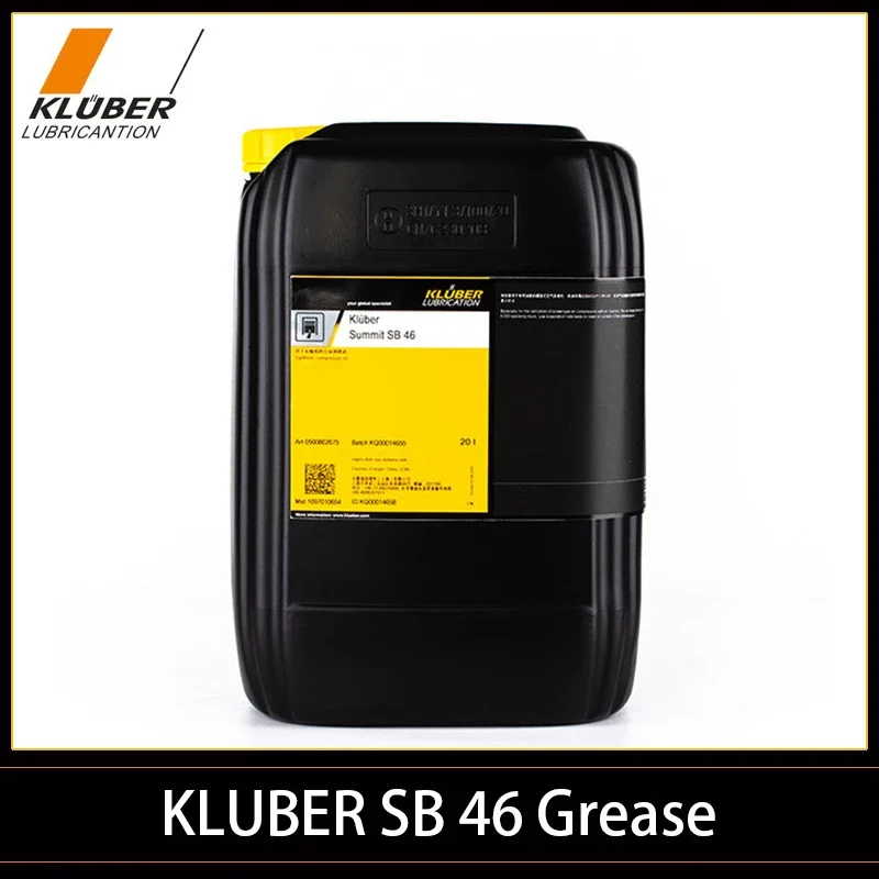 1L Kluber  SB46 SB68 Lubrication Spindle Bearings Klüber Summit SB 46 for oil change intervals up to 8,000 operating hours