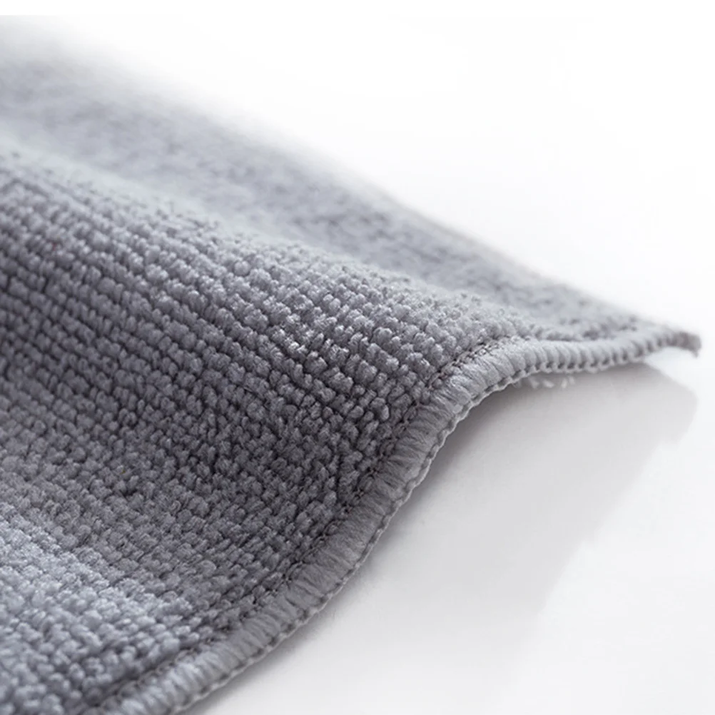 

5Pcs Bamboo Fiber Dishclothes Comfortable Touch Superior Decontamination Eco Friendly Material Kitchen Furniture Windows