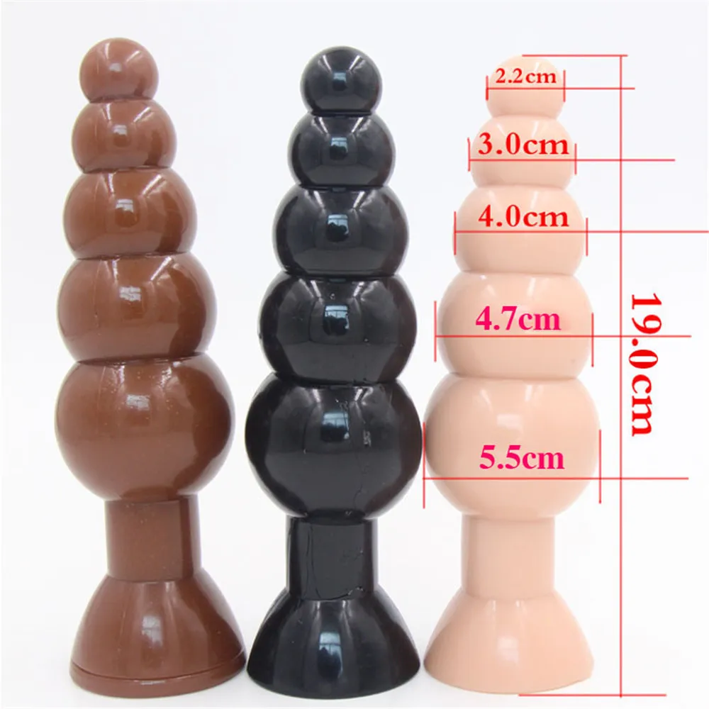 Huge Dildo Anal Beads Woman Plug Ass Anus Stopper Female Vaginal Stimulate Sex Tool Toys For Adult Goods Sexshop Erotic Products