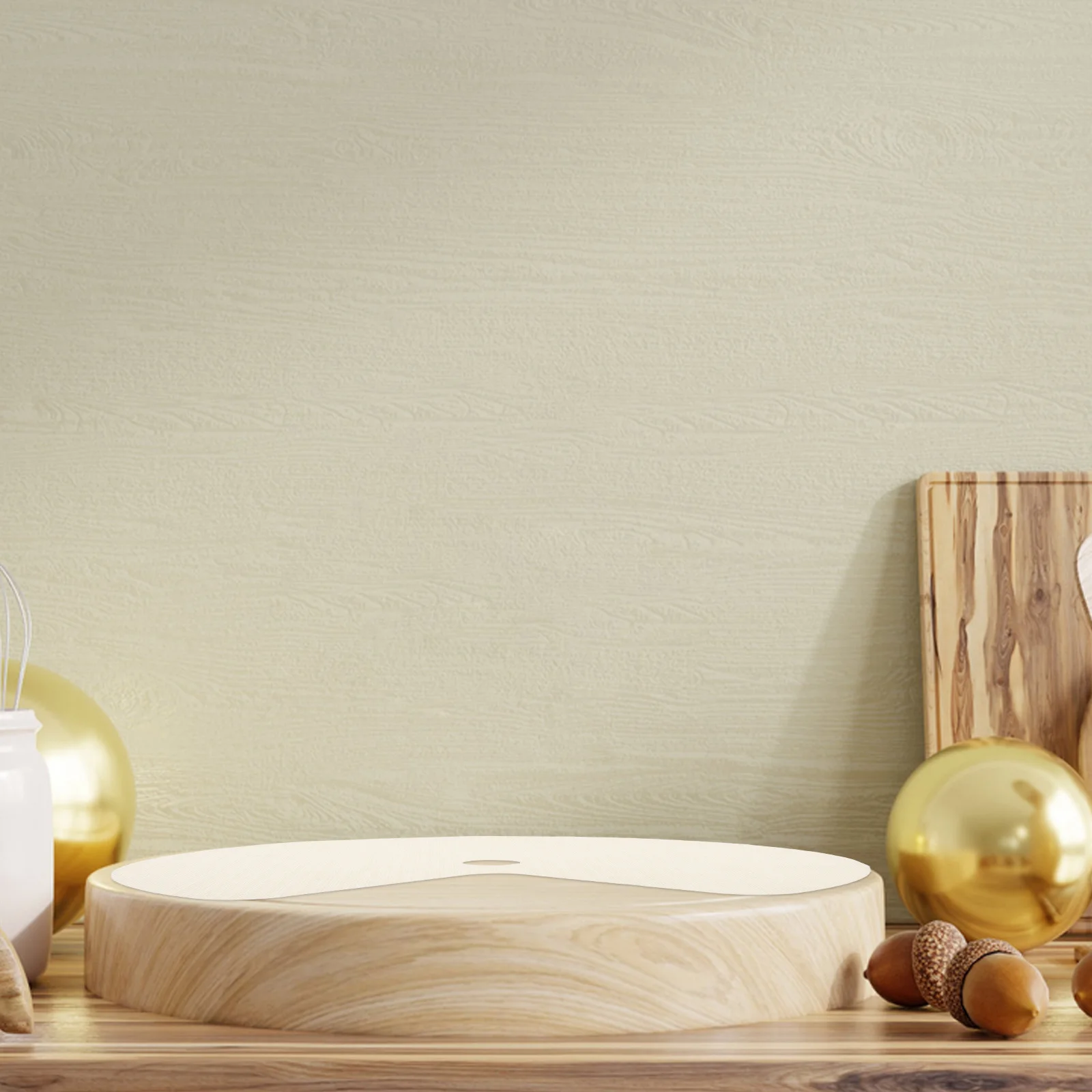 

2Pcs Non Slip Kitchen Shelf Liner Lazy Susan Circle Mat Non Adhesive Cabinet Drawer Pantry Storage Shelf Liners