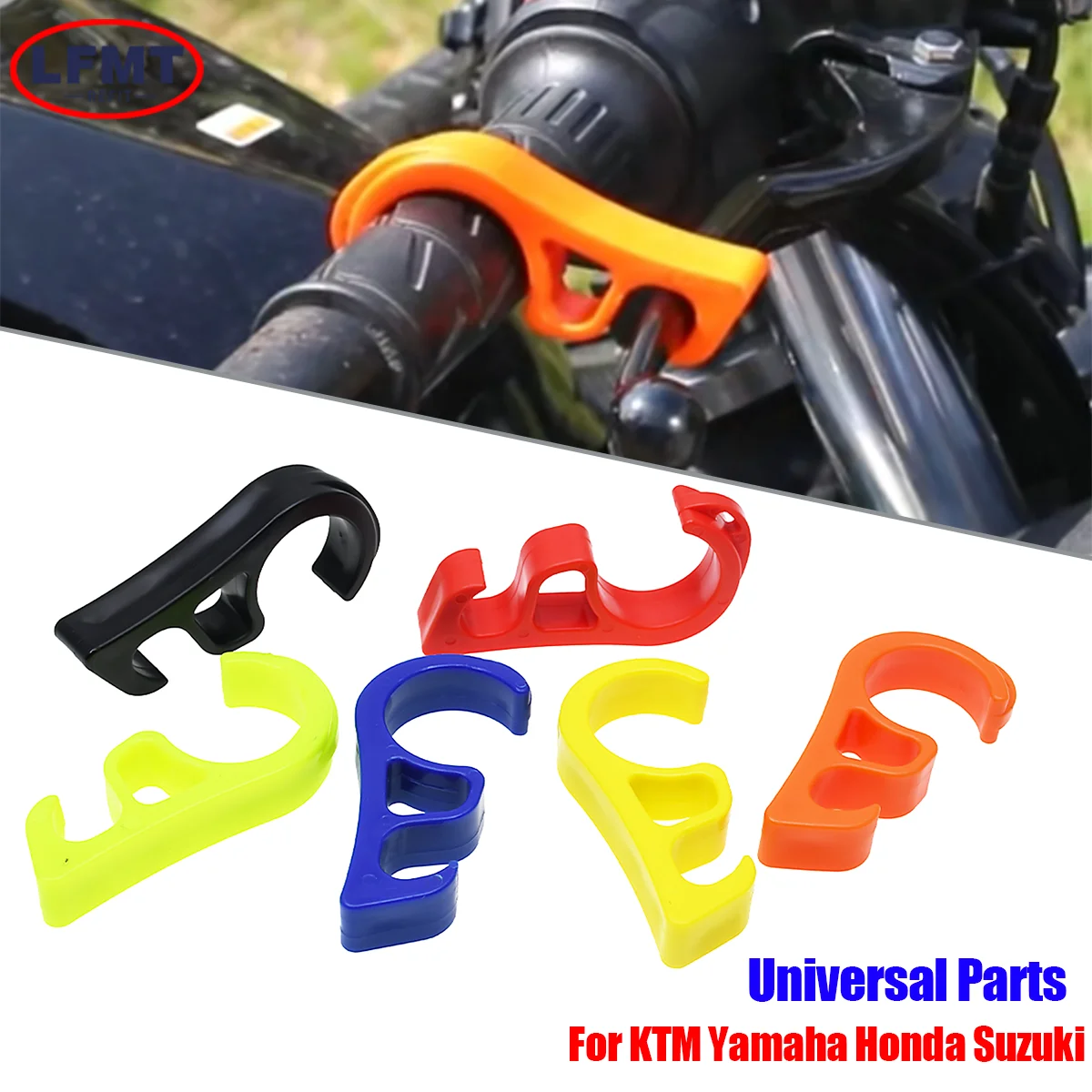 Brake Hook Parking Safety Lock Bicycle Ramp Parking Lock For Honda KTM Yamaha Kasawaki Husqvarna Suzuki Motorcycle Universal