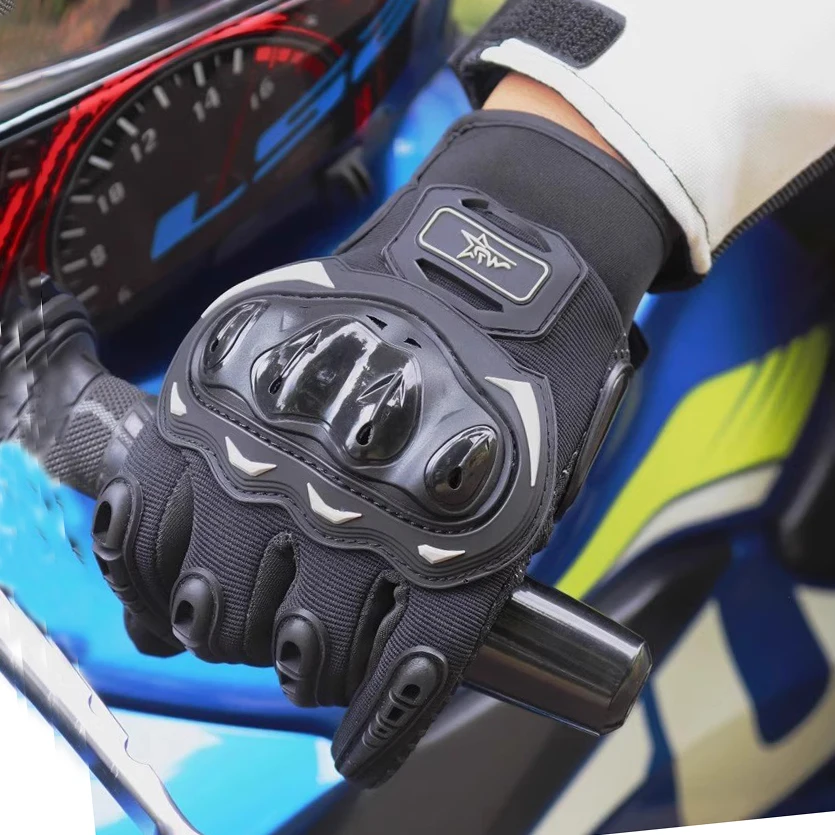 

Мотоциклетные велосипедные перчатки с сенсорным экраном для мотокросса, уличные перчатки, летние сетчатые защитные износостойкие дышащие аксессуары с защитой от падения