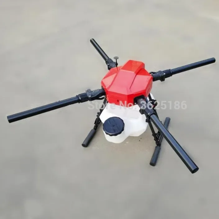 SANMOO S416 4 Axis 16L 16KG Spraying Gimbal System Folding Quadcopter Agriculture  Frame With Hobby Wing X9 Power System