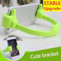 Portable Thumbs Up Cell Phone Stand Holder Lazy Desk Universal Flexible Tablet Smartphone Stand Holder For iPhone Samsung Xiaomi