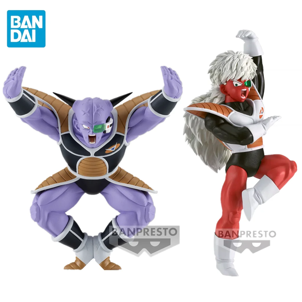 Original BANDAI BANPRESTO Jeice Ginyu Solid Edge Works Dragon Ball Anime Figure THE PVC Model Doll For Xmas Gift