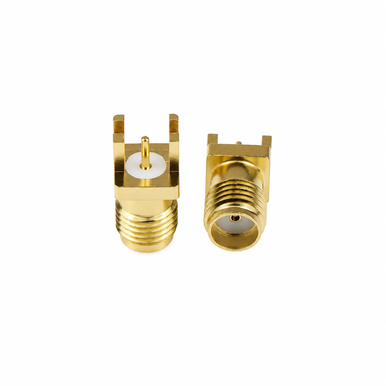 1 piece SMA-KE female connector with a 1.7mm pitch, high quality, 18G, with epoxy coating.