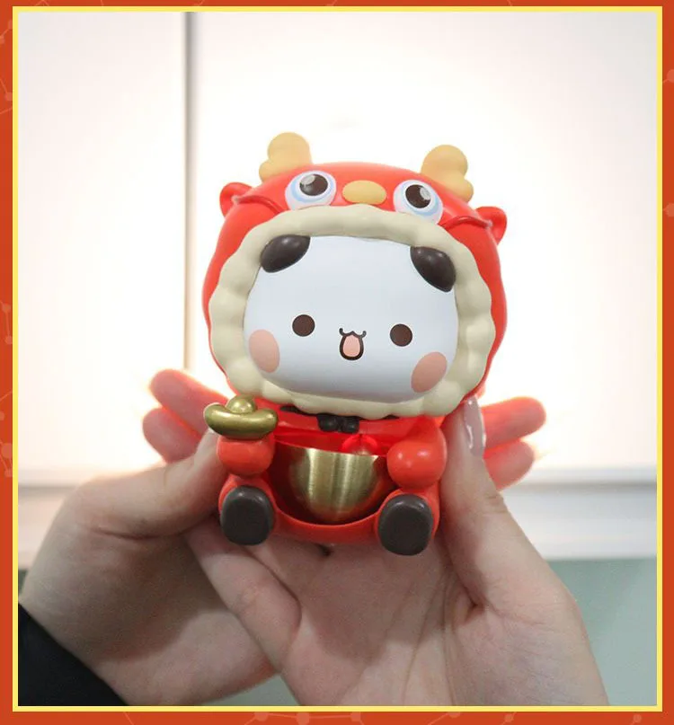 Bubu и Dudu колокольчики, магнитный дверной звонок, аниме-фигурка, модель куклы, дверной звонок, кулон, орнамент, коллекция, колокольчик, декор, игрушки