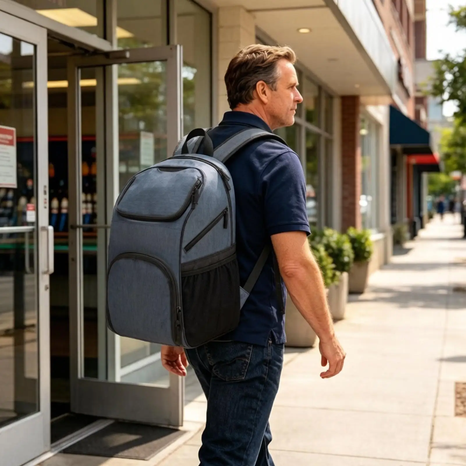 Bowling Ball Backpack Multi-Pocket Large Capacity Sports Accessories Single Ball Bowling Backpack For Men Players Athlete Towel