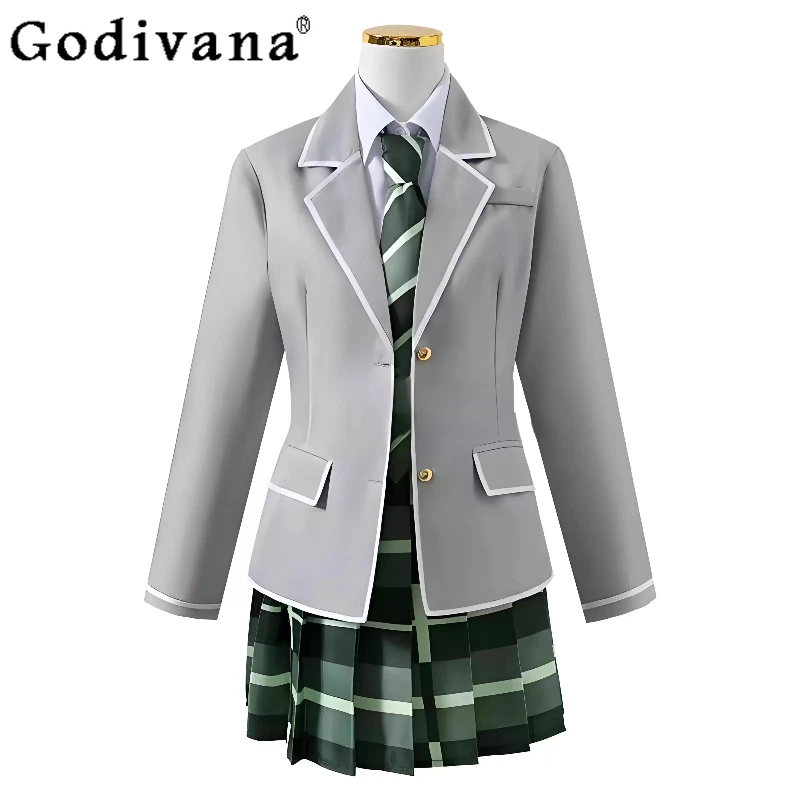 

RealCos BanG Dream Cosplay Costume Girls Chihaya Anon School Uniform Full Set Women's Halloween Anime College Outfits