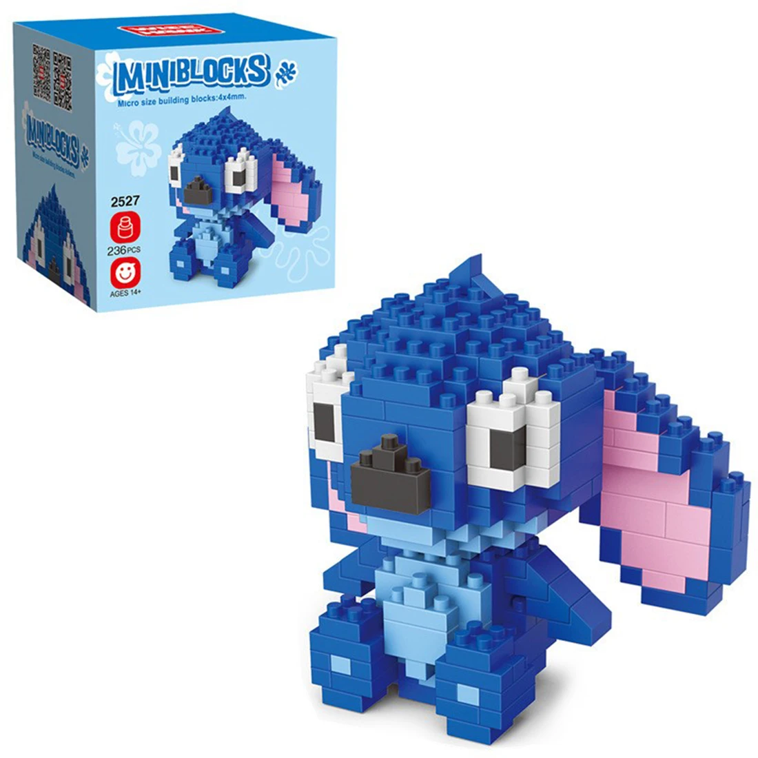 Disney Mirco Building Blocks Stitch Series Model Kawaii Cartoon Lilo and Stitch Mini Bricks Model Kit Educational Toys For Kids