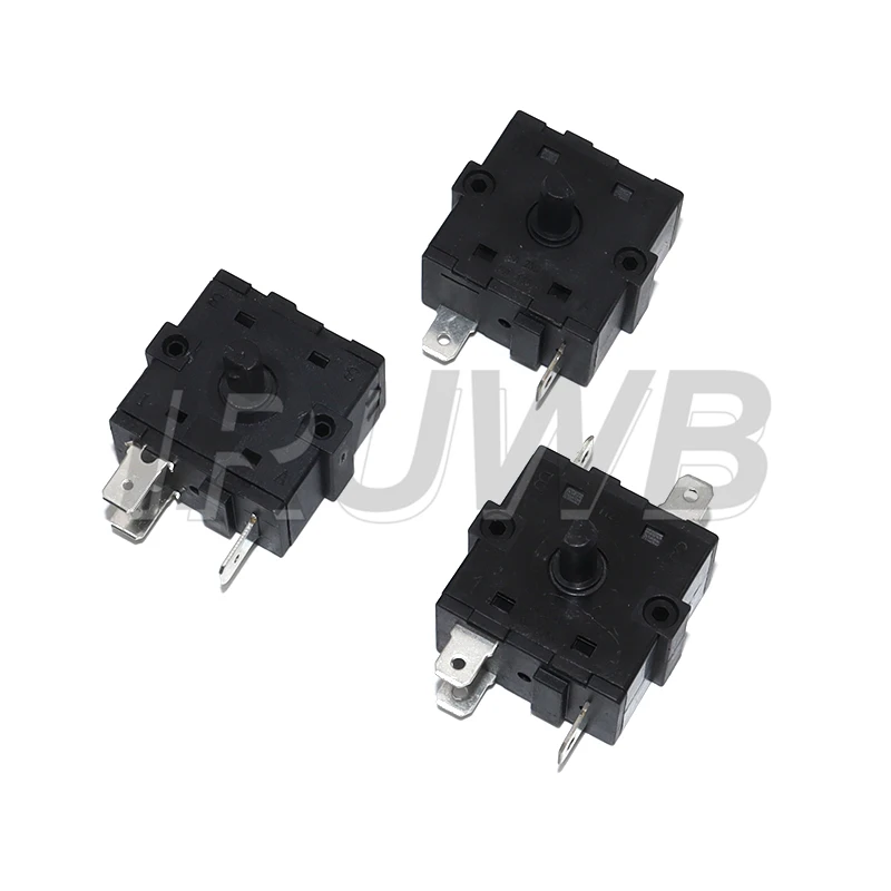 2Pin 3Pin 5Pin Rotary Switch Selector AC 250V 16A Radiator Electric Room Heater Position