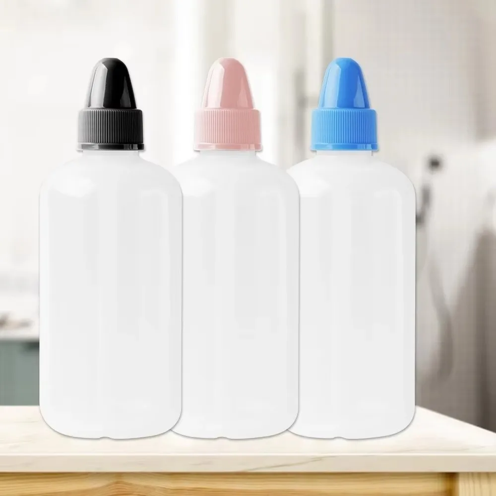 Botella de agua portátil reutilizable para lavado nasal, ligera, de 250 ml, limpiador nasal para adultos y niños