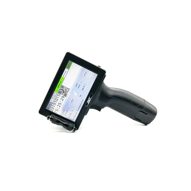 Fabrik Preis Tragbare Mini Handheld Inkjet Drucker Hand Jet Batch Code Drucker Siebdrucker Multi Farbe Drucken Automatische