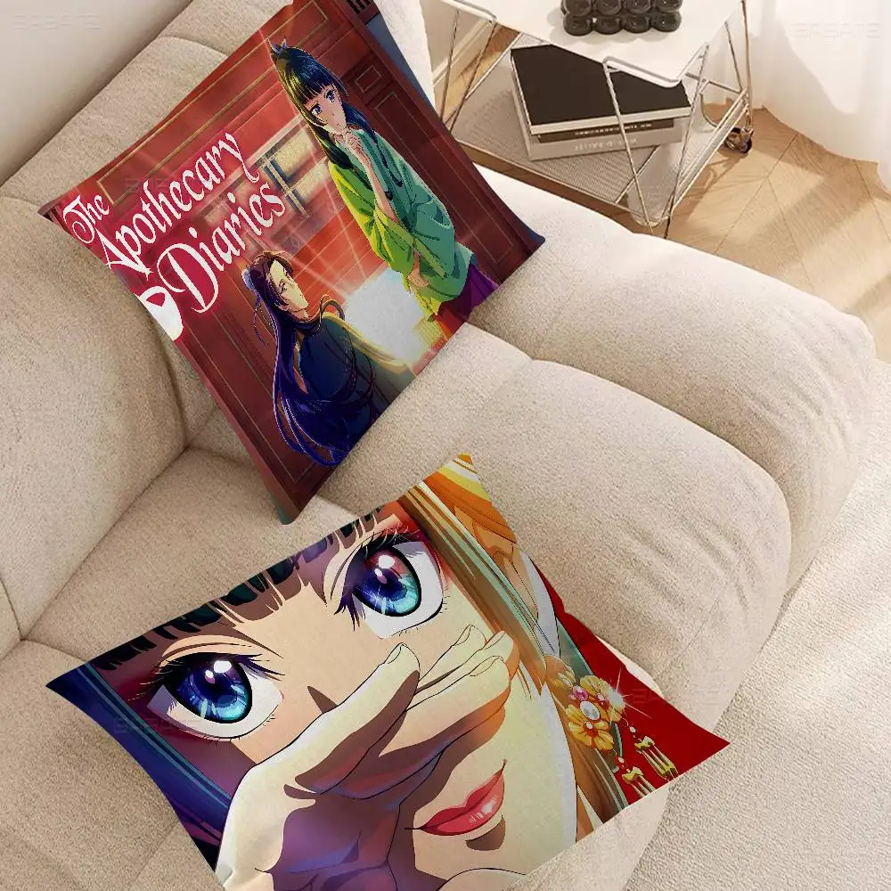 Maomao Jinshi A-Apothecary Diaries pillow cover sofa cushion cover home room decoration children gift