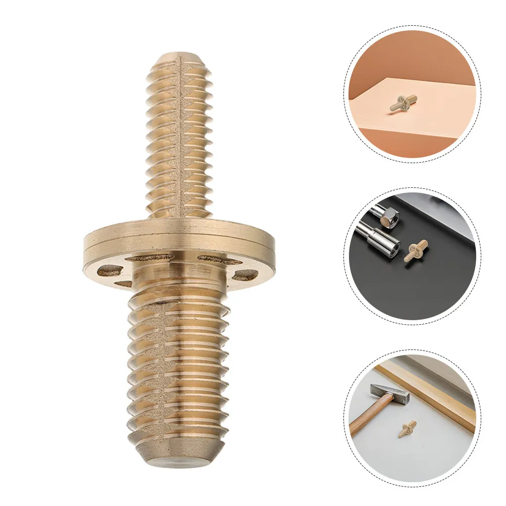 

2Pcs Billiard Cue Extension Screws Brass Joint Pins Enhanced Stability Accuracy Pool Cue Accessories Compatible with Standard