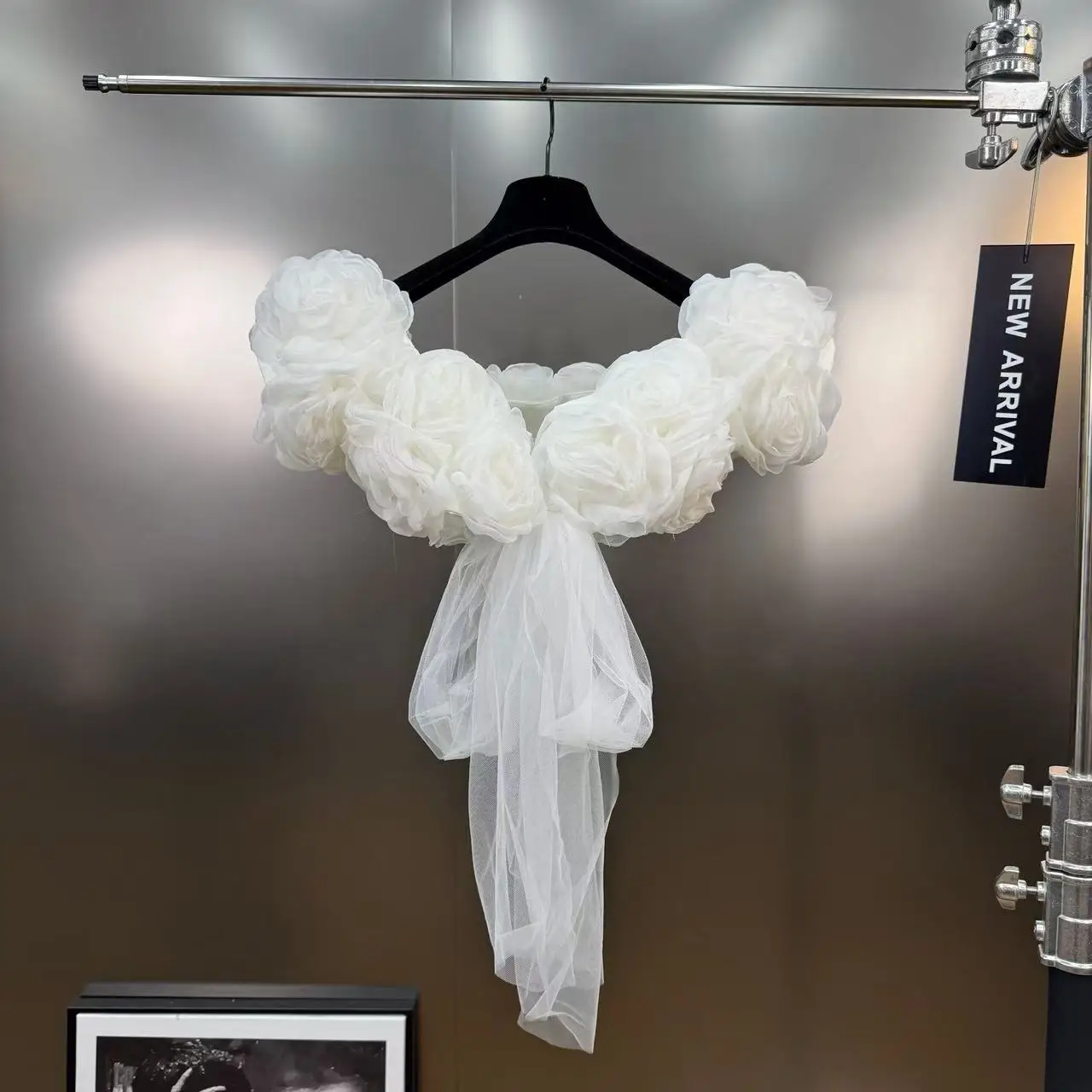 أزياء المرأة قطعتين مجموعة زهرة الديكور دنة الربط أكمام ارتداءها النادي الليلي عيد ميلاد الزي الأنيق