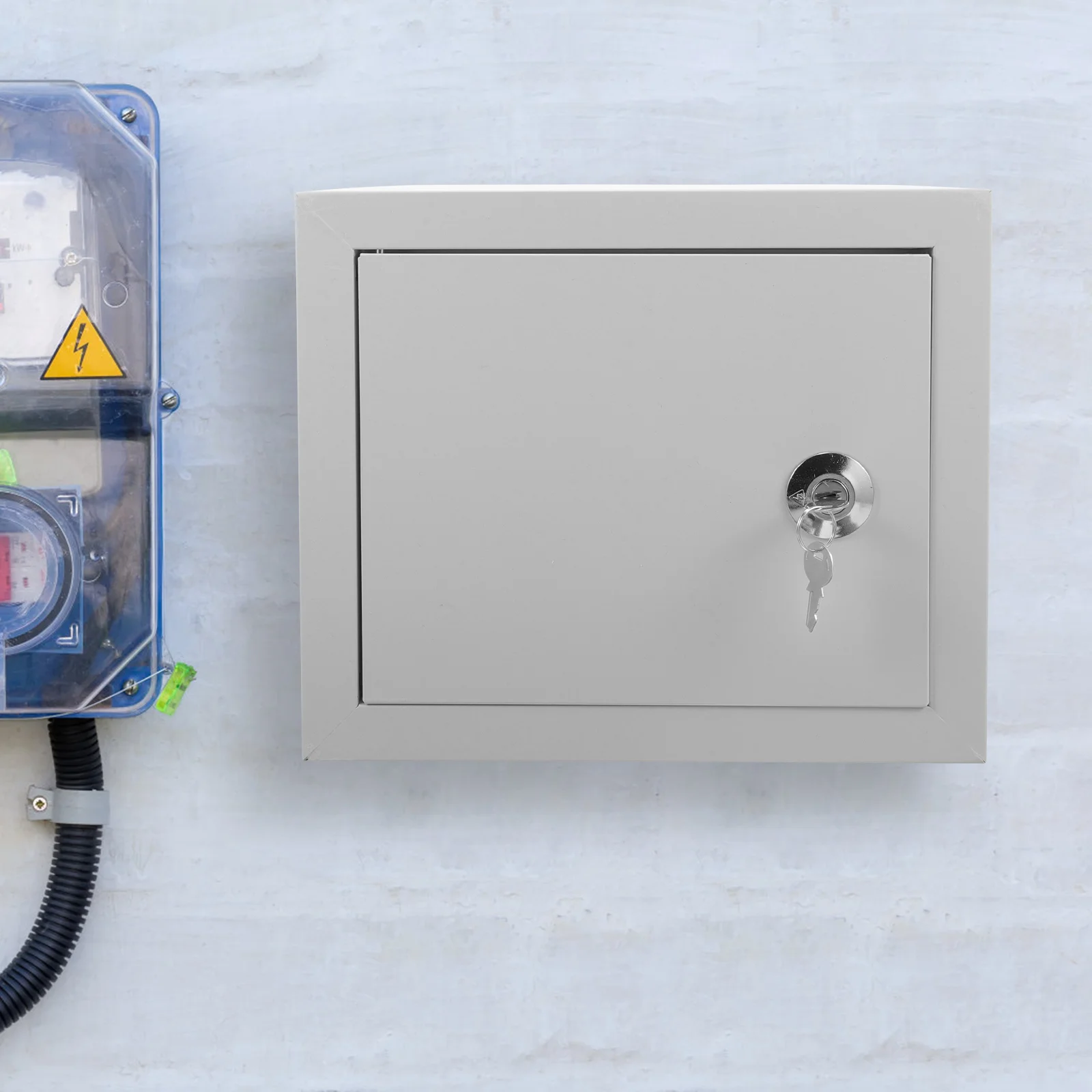 

Electrical Control Box Weatherproof Boxes Splashproof for Outdoors Horizontal Section Enclosure