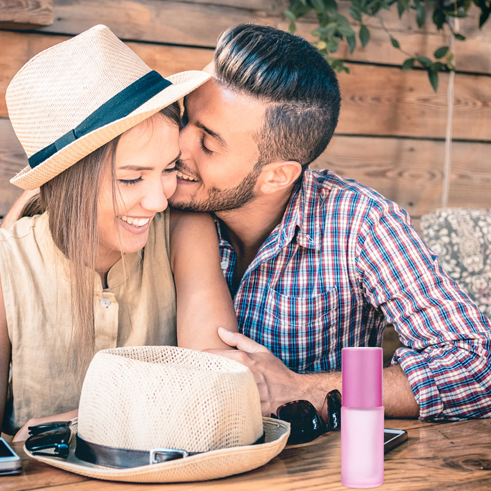 

6Pcs Multipurpose Frosted Roller Bottles Glass Sub Bottles Portable Refillable Essential Oil Perfume Containers