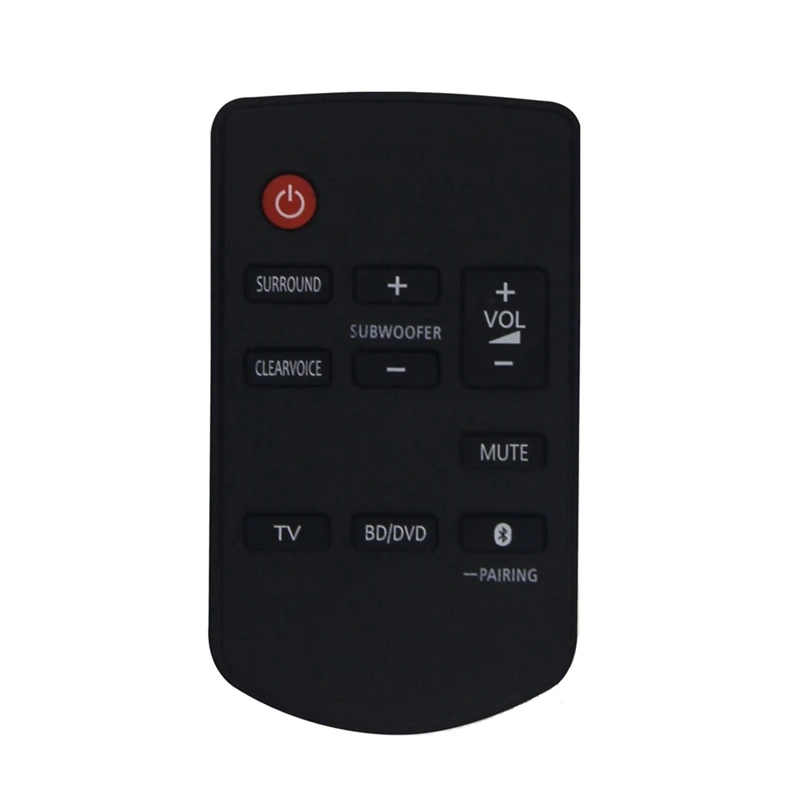 A31T Replacement Remote Control N2QAYC000103 for Panasonic SC-HTB18EG-K Home Theater SoundBar, Full Function, ABS Black