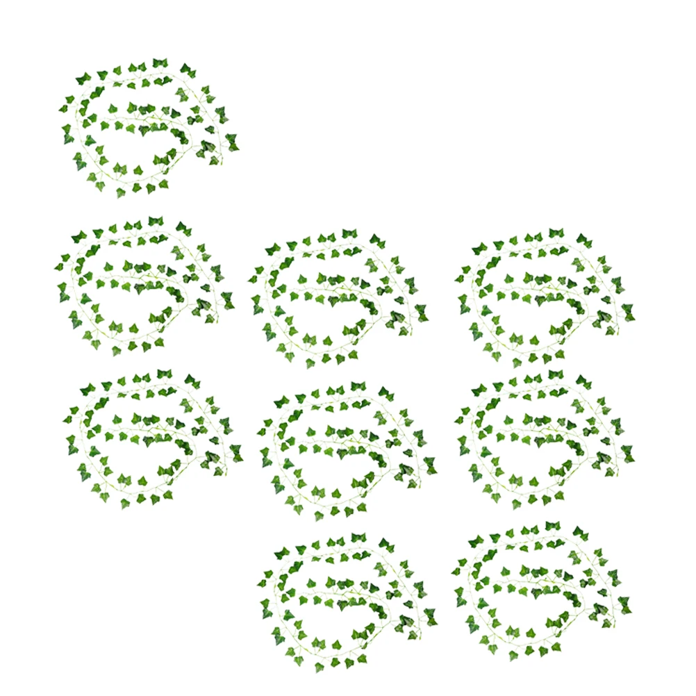 

12Pcs 65Ft Lifelike Artificial Ivy Vine Foliage Leaf Garland Plants Decor For Home Garden Decoration